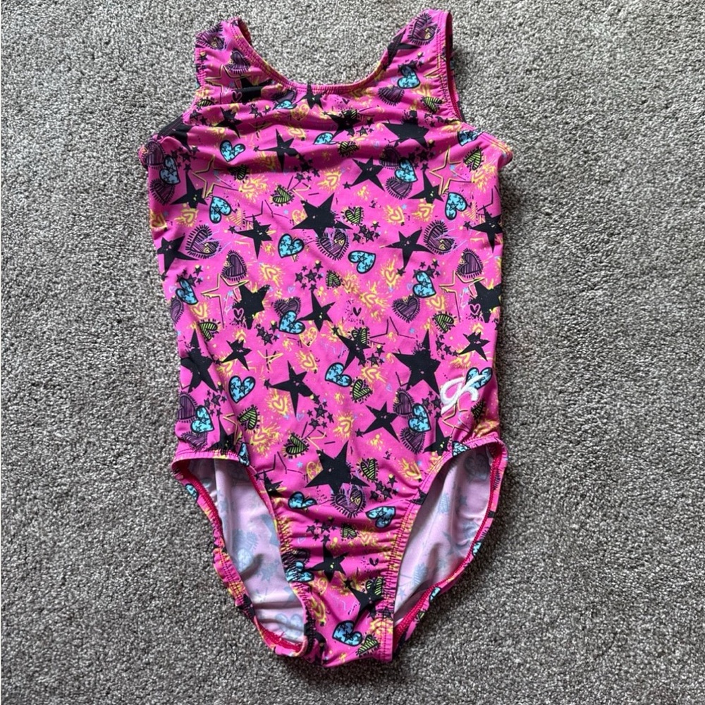 GK leotard child large pink